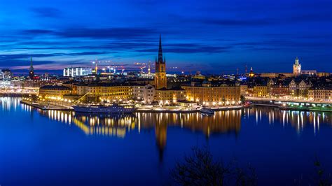 Pictures Stockholm Sweden Riddarholmen Gamla Stan Coast X