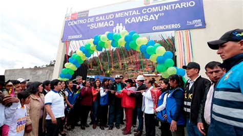 Minsa inaugura centro de salud mental comunitario que beneficiará a