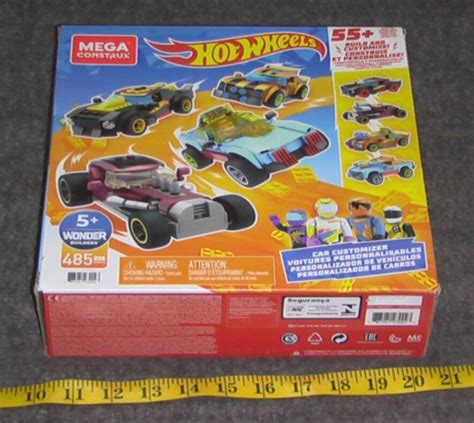 Mega Construx Hot Wheels Building Set Pcs Car Customizer Gvm For