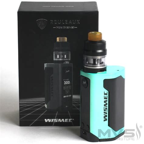 Wismec Reuleaux RX GEN3 300W And Gnome Starter Kit Mint Green