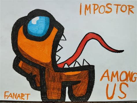 Among Us Impostor Fanart #2 by DjMarrin02 on DeviantArt