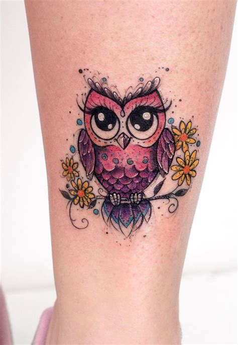 Beautiful Owl Tattoo Inkstylemag