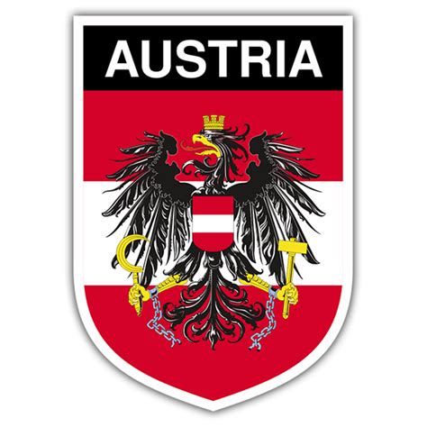 Pegatina Escudo Austria