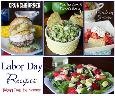 Delicious Recipes for Labor Day