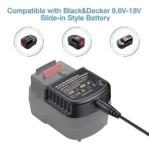 Cargador De Bater A Ni Mh Ni Cd Para Black Decker Drill V V