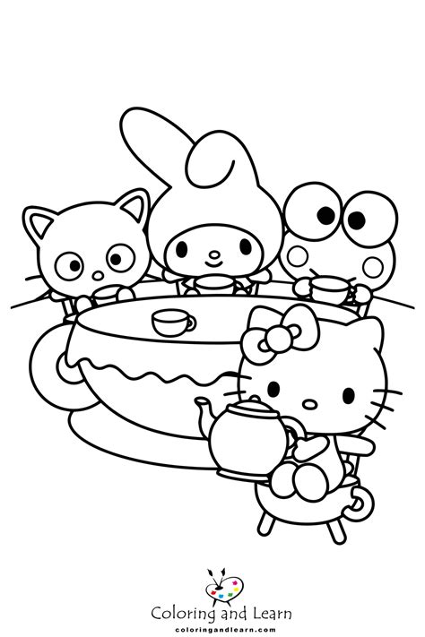 Sanrio Coloring Pages FREE 2025 Coloring And Learn