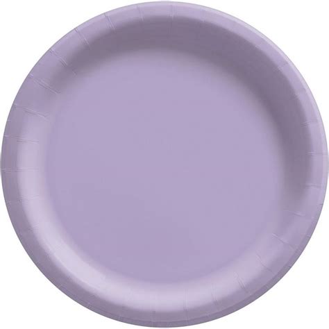 Lavender Extra Sturdy Paper Dinner Plates 10in 20ct Party City