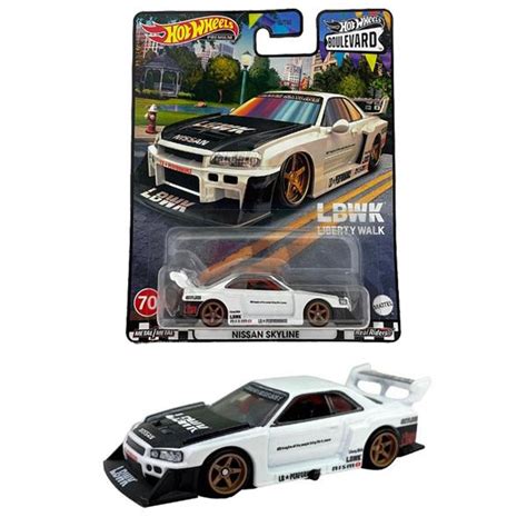 ホットウィール Hot Wheels ブールバード LB ER34 スーパーシルエット 日産 スカイライン おもちゃ 男の子 ミニカー 3歳 トイショップまのあ ヤフー店 通販