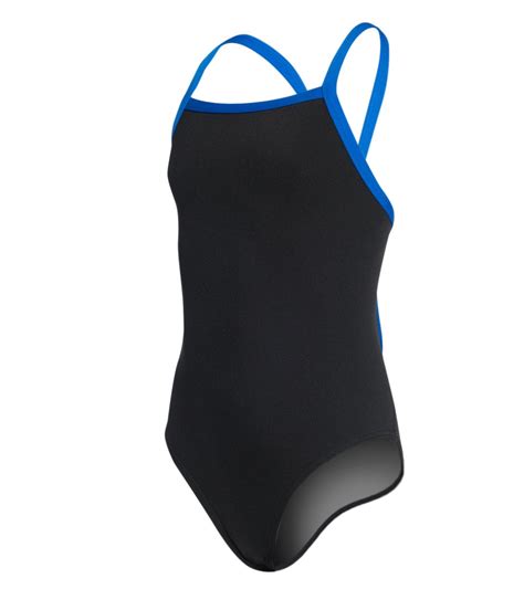 Speedo Girls Solid Endurance Flyback Training One Piece Swimsuit