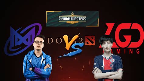 ENGLISH LIVE PSG LGD Vs Nigma Riyadh Masters By Gamers8 Dota 2