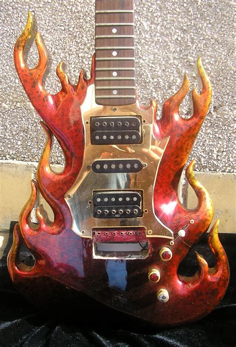 Jamie Ghio Sanches Mike Braunewell Carve Custom Guitars Custom