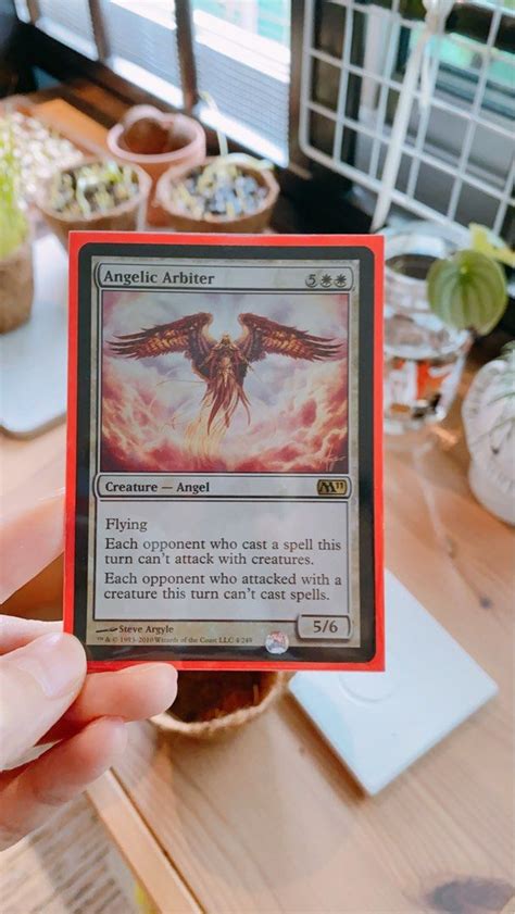 Magic the gathering: angelic arbiter, Hobbies & Toys, Toys & Games on ...