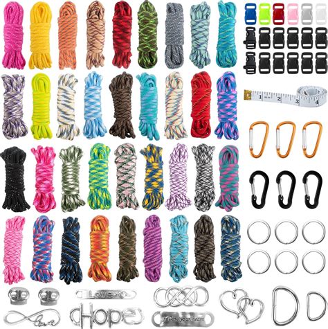 Paracord Set Paracord 550 Nylonschnur Paracord Seil Multifunktion