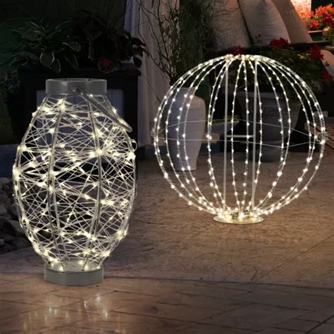 LAMPE DE TABLE D Extérieur Intérieure LED IP44 Guirlande Câble Bille