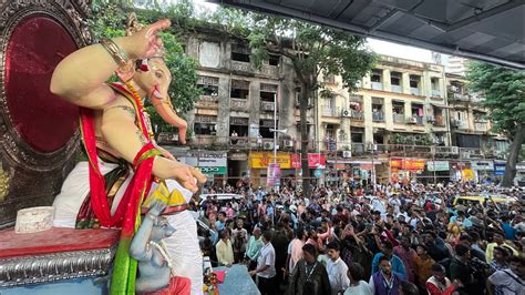 Ganesh Aagman 2022 Mumbai Ganesh Shobha Yatra 2022 8 Ganesha Maha