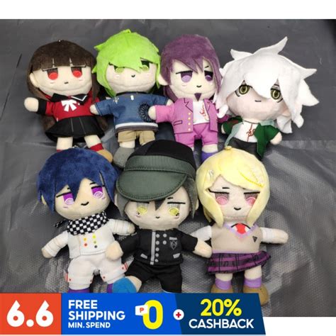 New Anime Danganronpa V Dangan Ronpa Oma Kokichi Plush Toy Doll Key