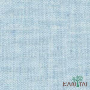 Papel De Parede Kantai Classici Textura Linho Azul Claro Leroy Merlin