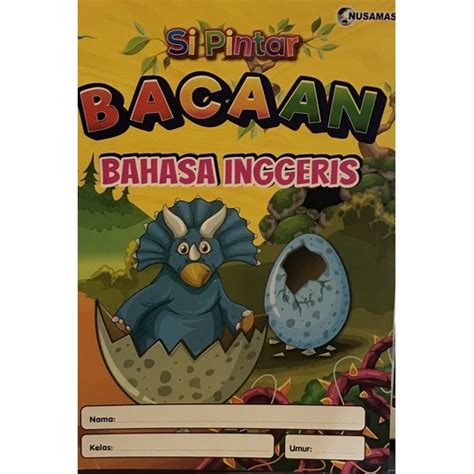 Si Pintar Bacaan Bahasa Inggeris Untuk Prasekolah Shopee Malaysia