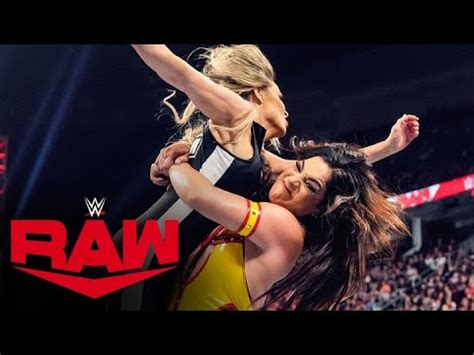 Raquel Rodriguez Vs Trish Stratus Money In The Bank Qualifier Raw