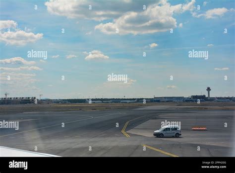 Frankfurt Airport Germany August 02 2022 Various Buildings From The