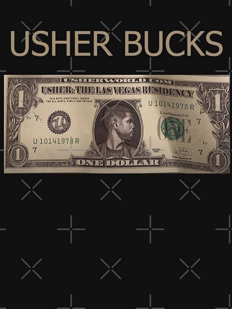 "Usher Bucks ush bucks T-Shirt" T-shirt by UnlimitedTees | Redbubble