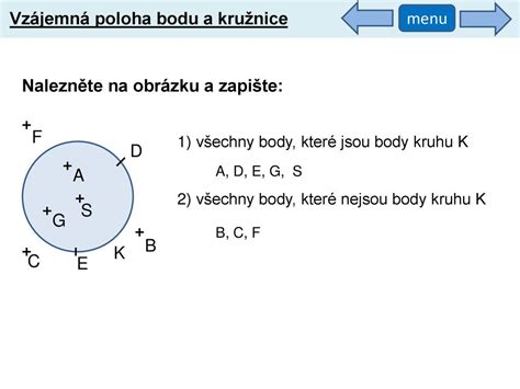 Kruh A Kru Nice Z Kladn N Zvoslov St Edov A Osov Soum Rnost Ppt