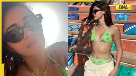 Ananya Panday S Drool Worthy Bikini Photos Break The Internet Suhana Khan Reacts