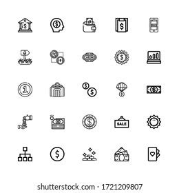 Simple Set Bitcoin Related Vector Line Stock Vector (Royalty Free ...