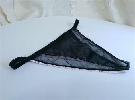 Sheer Bikini Panties Gift For Sweetheart Transparent Etsy