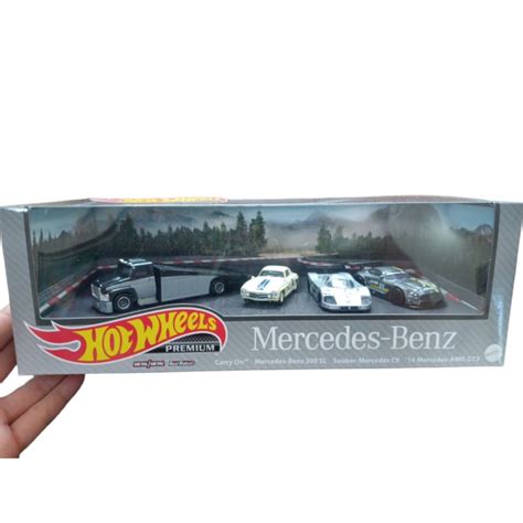 Jual Mercedes Benz Hot Wheels Premium Set Kota Malang The Abs Shop Tokopedia