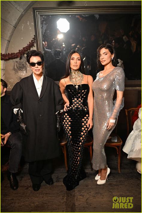 Kim Kardashian, Kylie & Kris Jenner Heat Up Paris Fashion Week in Bold Outfits: Photo 5007777 ...