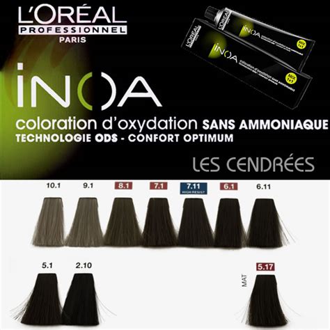 Inoa Coloration Sans Ammoniaque Cendr S