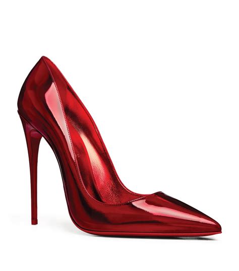 Christian Louboutin Red So Kate 120 Patent Psychiclini Harrods Uk