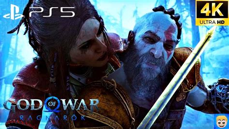 Kratos Vs Freya Valquiria K Dublado God Of War Ragnarok Youtube