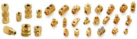 Polished Brass Electrical Socket Pins Feature Corrosion Proof