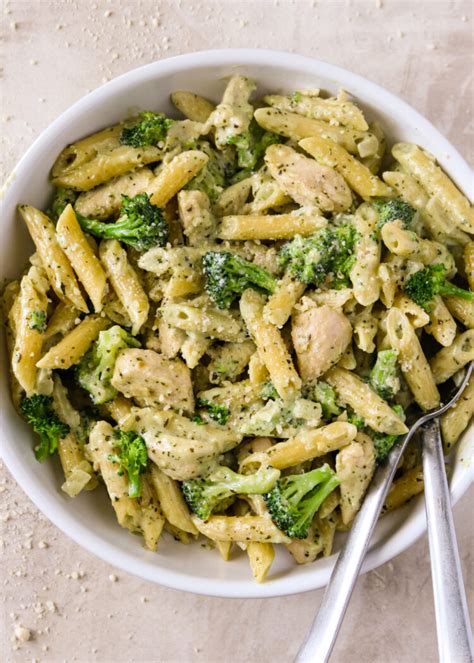 Chicken Pesto Pasta Gimme Delicious