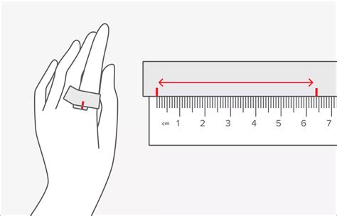 Ring Size Chart Measurement Guide At Michael Hill Australia Ring