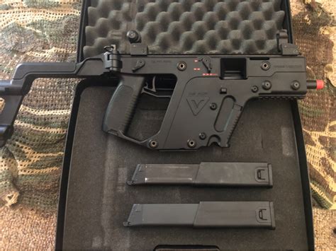 SOLD KWA KRISS VECTOR GAS BLOWBACK Sold HopUp Airsoft