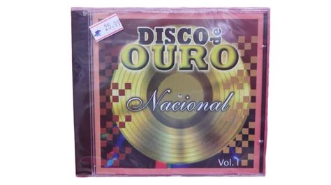 cd disco de ouro nacional vol 1 MM gravações Música e Shows