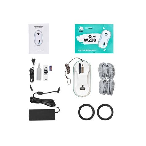 Даджет Робот для мойки окон W200 KIT FB0313, белый купить на OZON по ...