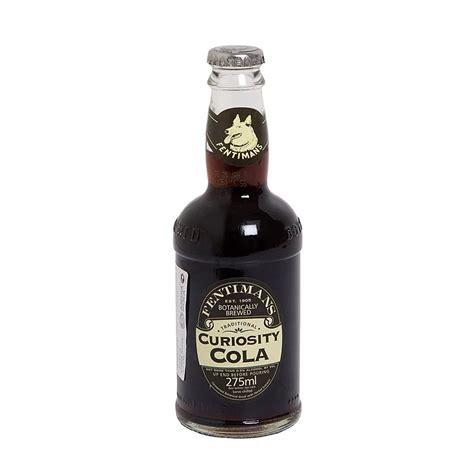 Лимонад Забавная кола, стеклянная бутылка , Fentimans, 0.275 л ...
