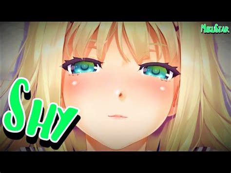 Nightcore Shy Jai Waetford Lyrics Youtube