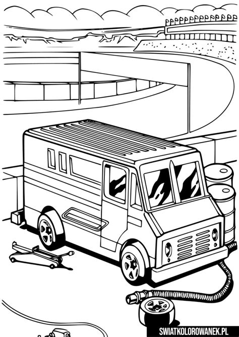 Samochodzik Hot Wheels Malowanka Darmowe Kolorowanki Do Druku