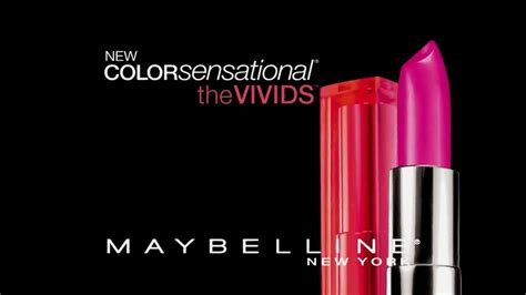 Maybelline New York Color Sensational Vivids Tv Commercial Ispottv