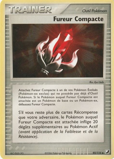 Fureur Compacte Ex Forces Cach Es Carte Pokemon