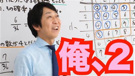 数学検定1級合格者が解説サイコロの確率～〇を書けば一瞬で終わる～【3級 277回 2次 3】－数検3級 Youtube