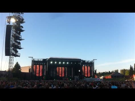 Metallica Enter Sandman Photos Live Oslo Valle Hovin Stadium