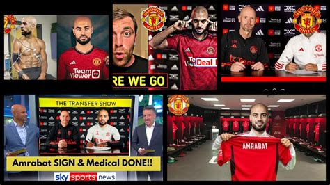 Successsofyan Amrabat Passes Medicalcarrington Set Announcement