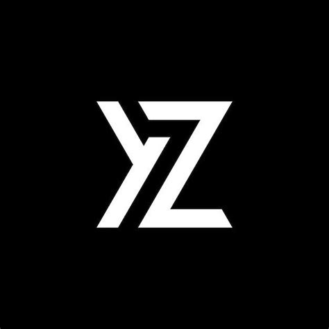 字母yz标志logo矢量图设计素材