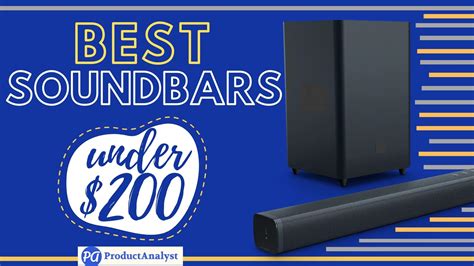 Best Soundbars Under $200: AMAZING Audio at Home for LESS